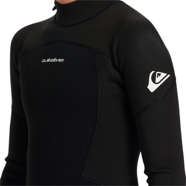 2026 Quiksilver Junior Prologue 4/3mm Back Zip Våddragt EQBW103119 - Black